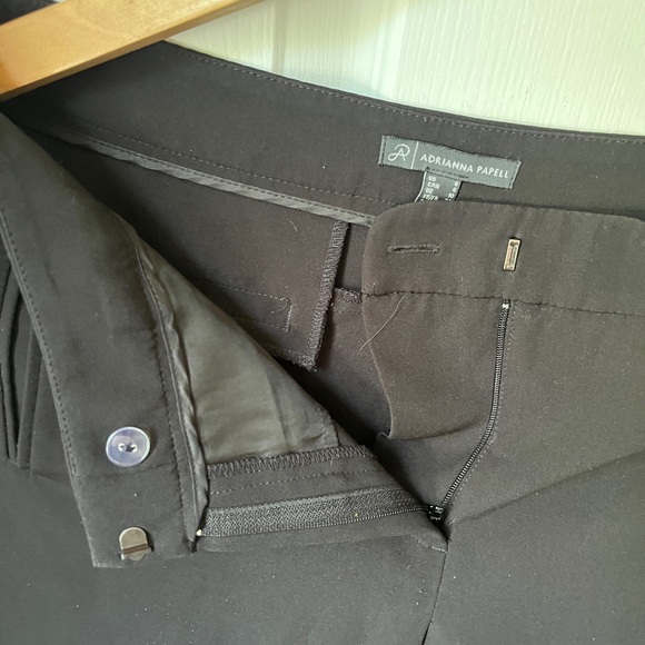 Adrianna Papell Bi Stretch Kate Cropped Pants - Picture 12 of 16